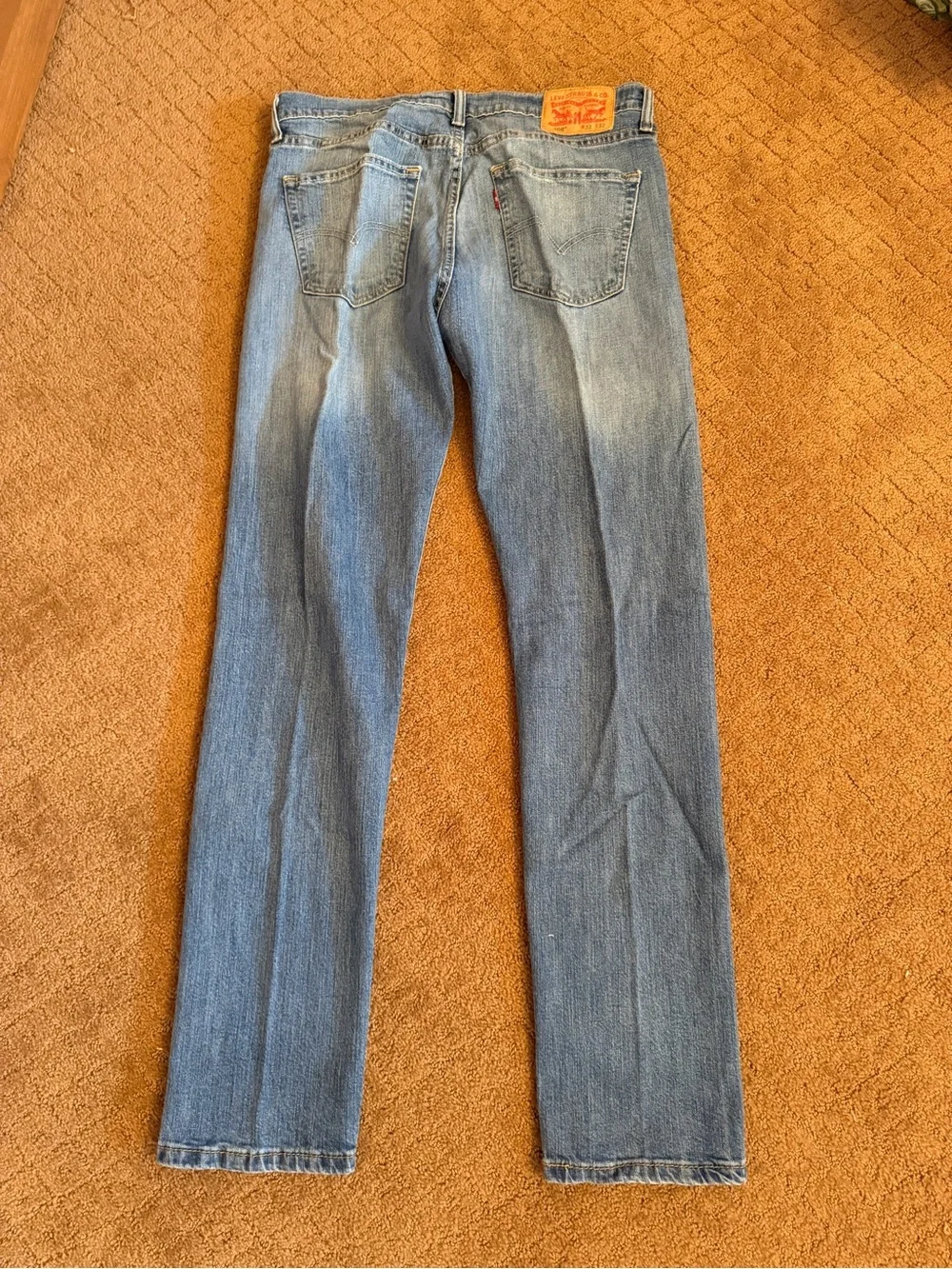 Levis 508 Jeans Mens 32x32 Blue Indigo Denim Stretch Dark Wash Casual
